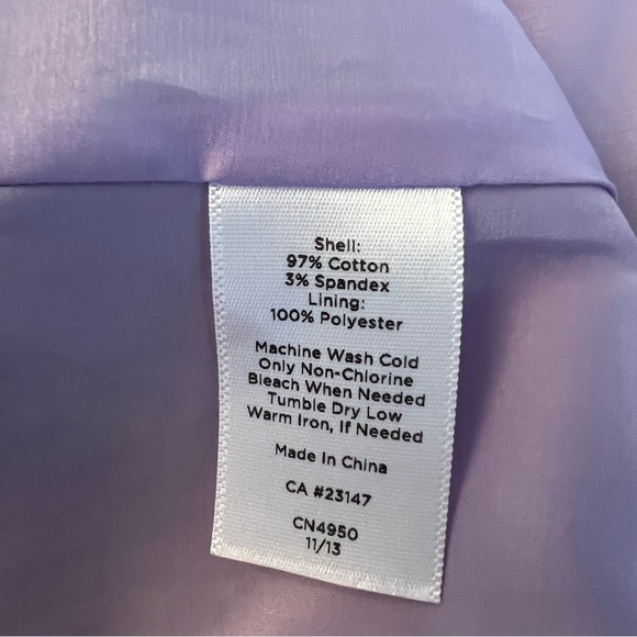 TALBOTS Cotton Floral Printed Skirt - Picture 9 of 9